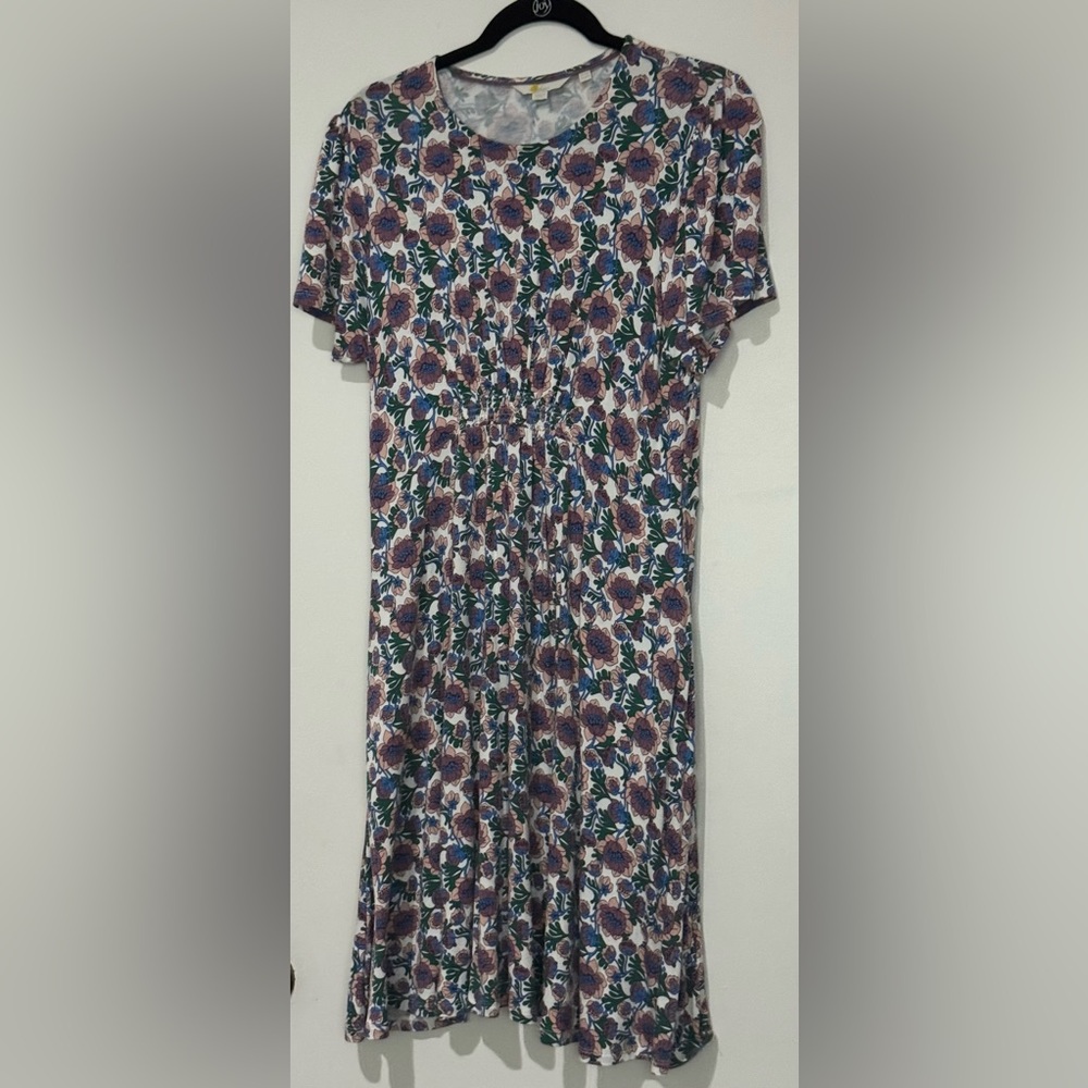 Boden Multicolor Floral Dress